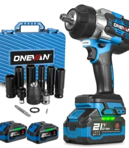 ONEVAN 1/2" Cordless Impact Wrench 2800N·m – Brushless High Torque | Fits Makita 18V Battery