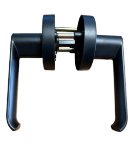Matte Black Modern Door Lever Handle – Straight Lever | Interior Door Hardware