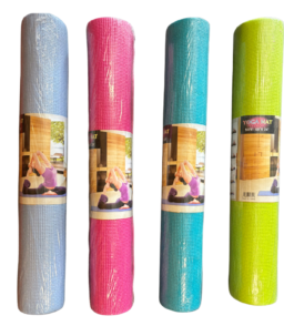 Yoga Mat 68" x 24" – Non-Slip PVC Exercise Mat for Fitness, Pilates & Home Workout